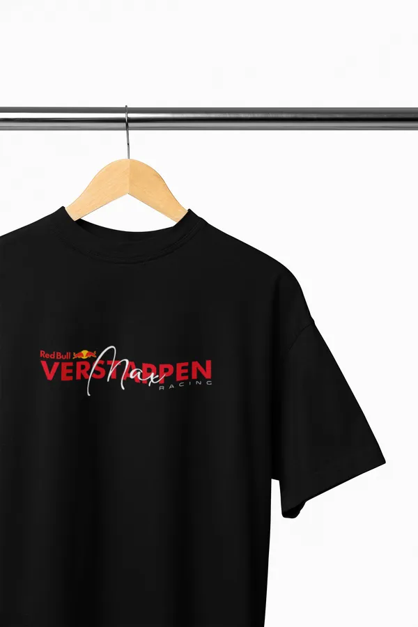 Max_Verstappen_4X_World_Champion_Oversized_Black_T-Shirt
