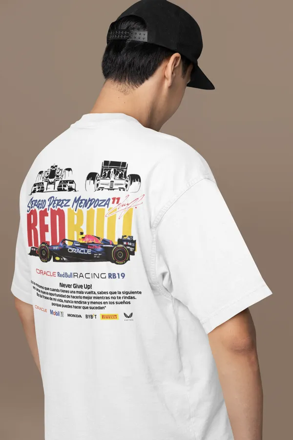 Red_Bull_Racing_'Never_Give_Up'_Oversized_T-Shirt_|_Sergio_Perez_11_|_240_GSM_French_Terry