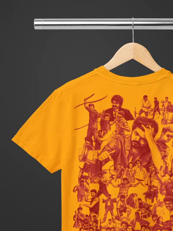 Thalapathy_Vijay_Iconic_Collage_Printed_T-Shirt_–_Mustard_Yellow