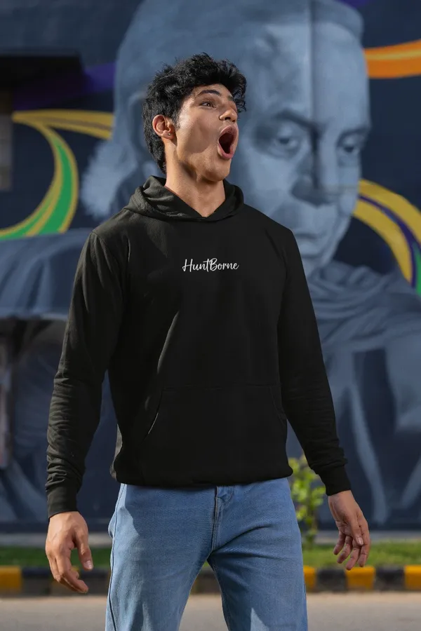 The_HuntBorne_Signature_Black_Pullover_Hoodie