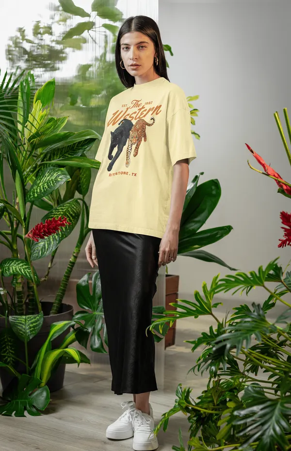 The_Western_"Predator"_Heavyweight_Oversized_Tee