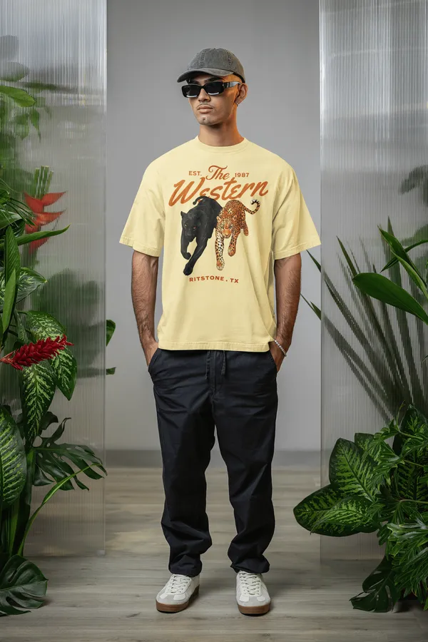 The_Western_"Predator"_Heavyweight_Oversized_Tee