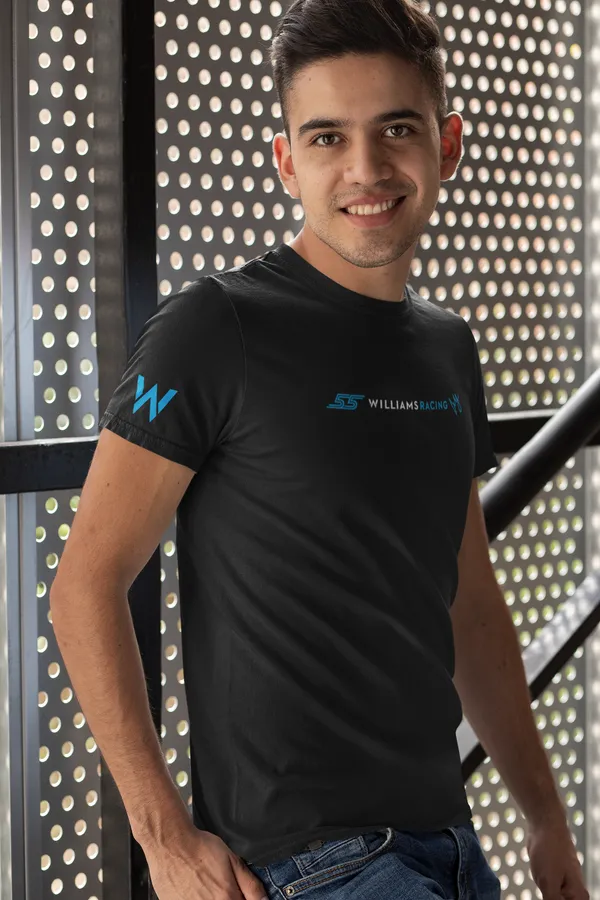 Williams_Racing_55_Minimal_Logo_T-Shirt_|_Premium_Motorsport_Tee_|_Black