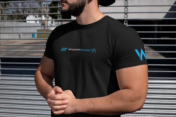 Williams_Racing_55_Minimal_Logo_T-Shirt_|_Premium_Motorsport_Tee_|_Black