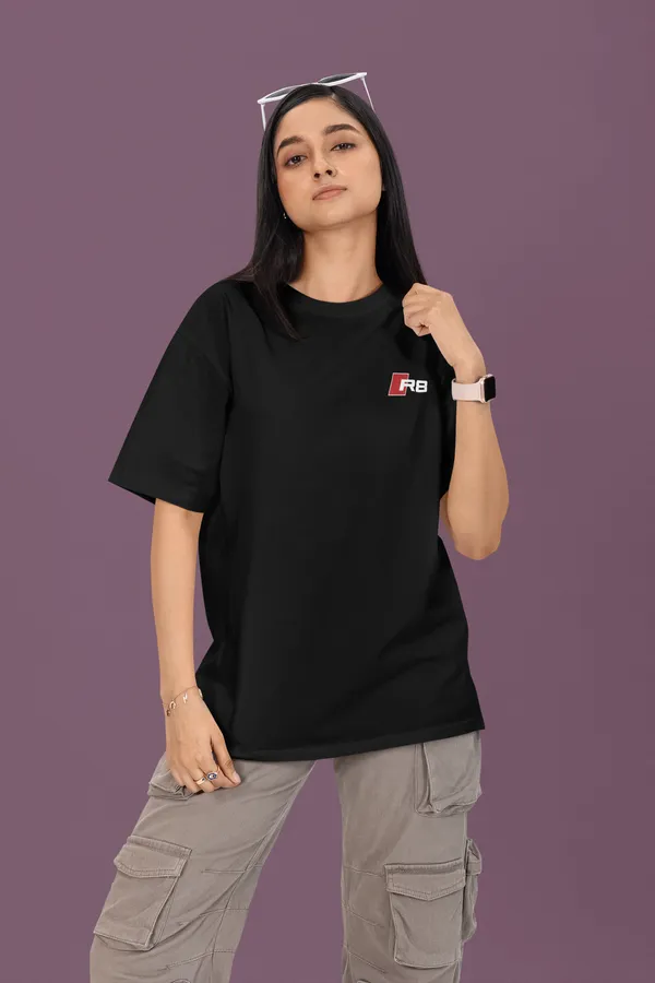 Black_Audi_R8_Performance_Oversized_T-Shirt_Premium_French_Terry_Cotton_240_GSM_For_Unisex