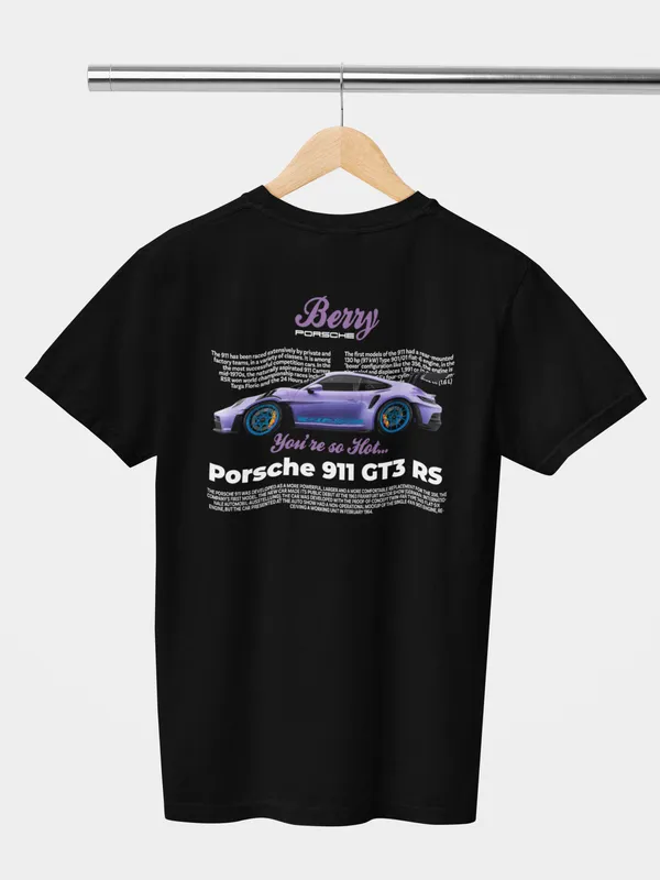 Black_Berry_Porsche_911_Gt3_Rs_Aesthetic_Oversized_T-Shirt_240_GSM_French_Terry_Cotton_For_Unisex