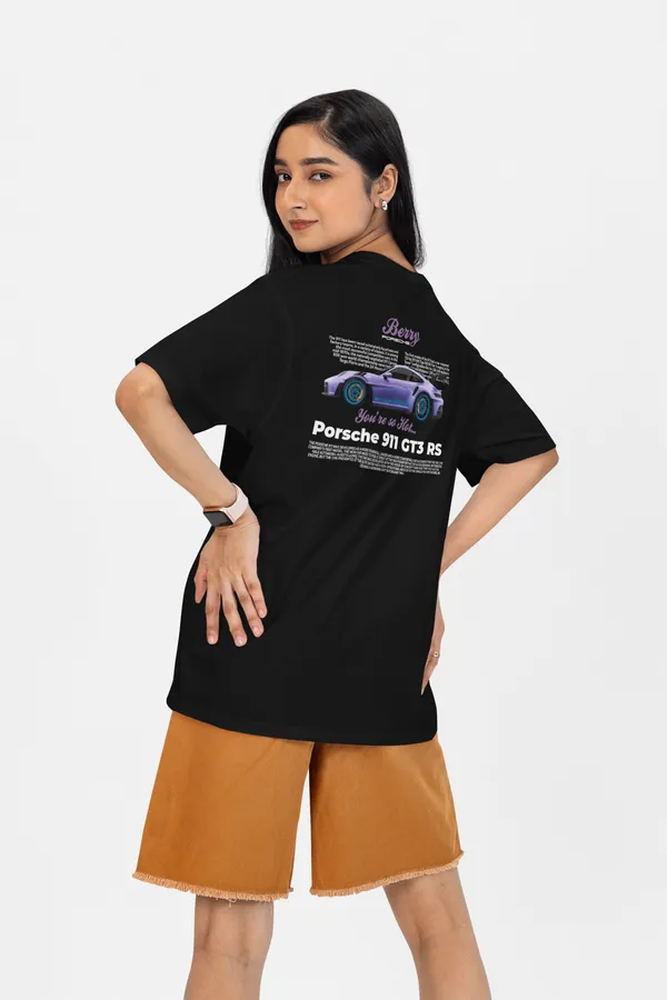 Black_Berry_Porsche_911_Gt3_Rs_Aesthetic_Oversized_T-Shirt_240_GSM_French_Terry_Cotton_For_Unisex