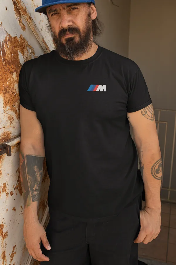 Black_Bmw_S1000Rr_Superbike_Icon_Regular_Fit_Cotton_160_GSM_T-Shirt_For_Unisex