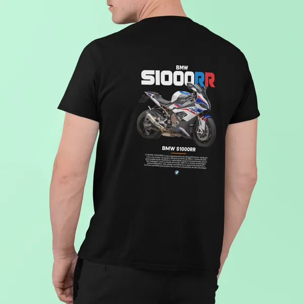 Black_Bmw_S1000Rr_Superbike_Icon_Regular_Fit_Cotton_160_GSM_T-Shirt_For_Unisex