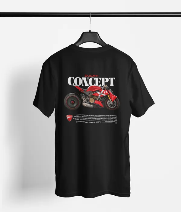 Black_Ducati_Streetfighter_Concept_Regular_Fit_Cotton_160_GSM_T-Shirt_For_Unisex
