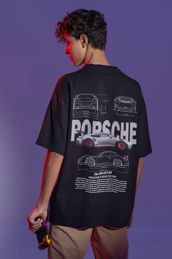 Black_Porsche_911_Gt3_Rs_Performance_Oversized_T-Shirt_Premium_French_Terry_Cotton_240_GSM_For_Unisex