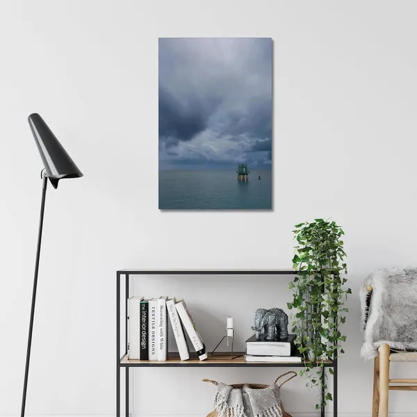 Isolated_Tranquility_Wall_Art_20_X_30_Inches_Canvas_Print_Landscape_Nature_Photography_On_Wooden_Frame