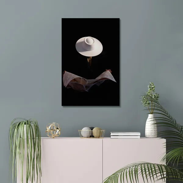 Poise_In_Darkness_Wall_Art_20_X_30_Inches_Canvas_Print_Landscape_Nature_Photography_On_Wooden_Frame