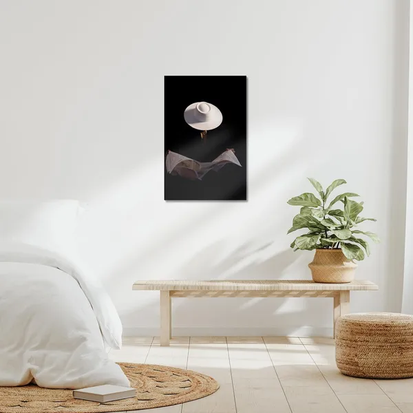Poise_In_Darkness_Wall_Art_20_X_30_Inches_Canvas_Print_Landscape_Nature_Photography_On_Wooden_Frame