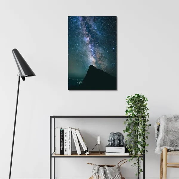 Dark_Peaks_&_Cosmic_Dreams_20_X_30_Inches_Canvas_Print_Landscape_Nature_Photography_On_Wooden_Frame