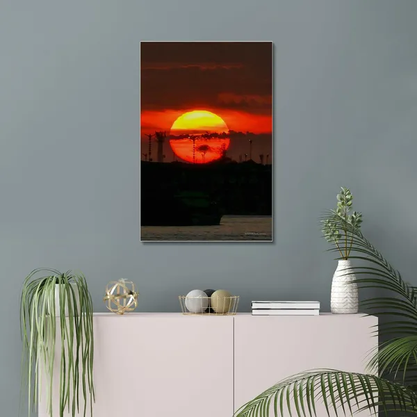 Dockyard_Dusk_Photography_Art20_X_30_Inches_Canvas_Print_Landscape_Nature_Photography_On_Wooden_Frame