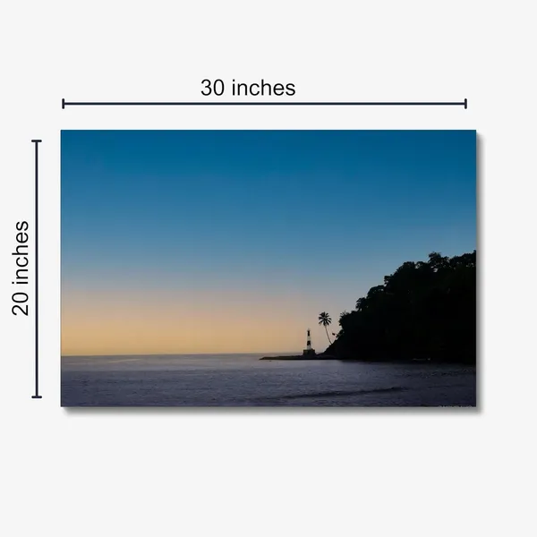 Guiding_The_Lost_Wall_Art_20_X_30_Inches_Canvas_Print_Landscape_Nature_Photography_On_Wooden_Frame