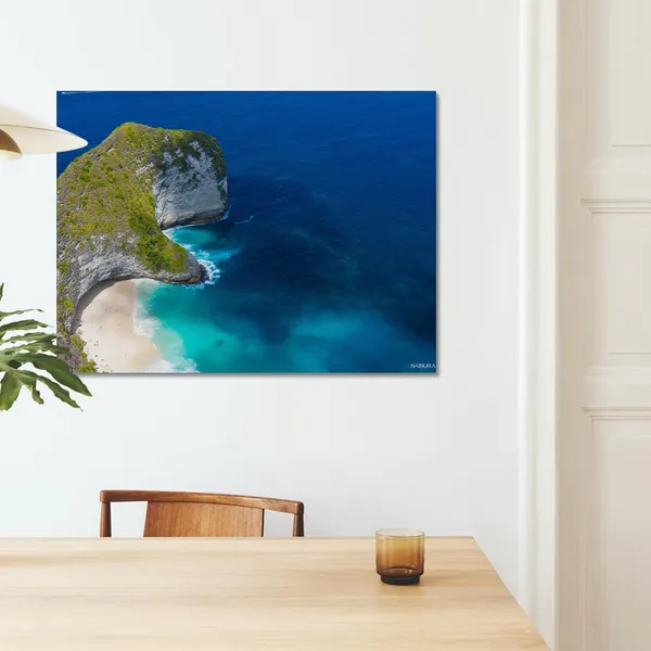 Nusa_Penida_Paradise_Wall_Art_20_X_30_Inches_Canvas_Print_Landscape_Nature_Photography_On_Wooden_Frame