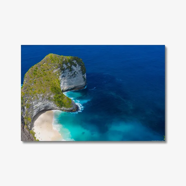 Nusa_Penida_Paradise_Wall_Art_20_X_30_Inches_Canvas_Print_Landscape_Nature_Photography_On_Wooden_Frame