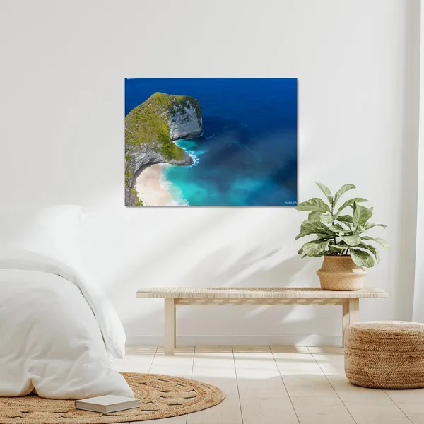 Nusa_Penida_Paradise_Wall_Art_20_X_30_Inches_Canvas_Print_Landscape_Nature_Photography_On_Wooden_Frame