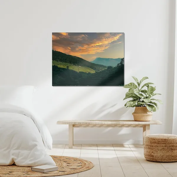 Twilight_Tea_Trails_Wall_Art_20_X_30_Inches_Canvas_Print_Landscape_Nature_Photography_On_Wooden_Frame