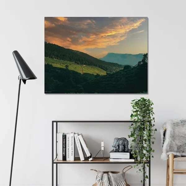 Twilight_Tea_Trails_Wall_Art_20_X_30_Inches_Canvas_Print_Landscape_Nature_Photography_On_Wooden_Frame