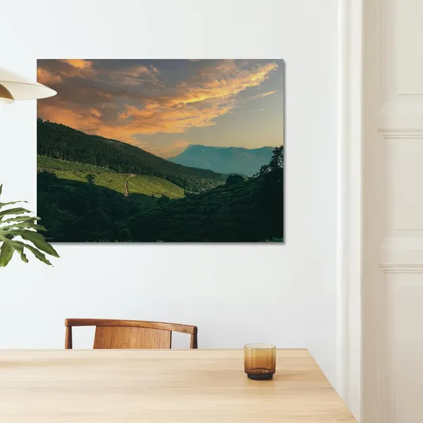 Twilight_Tea_Trails_Wall_Art_20_X_30_Inches_Canvas_Print_Landscape_Nature_Photography_On_Wooden_Frame