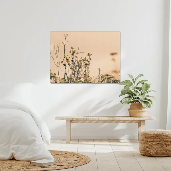 End_Of_The_Bloom_Wall_Art_20_X_30_Inches_Canvas_Print_Landscape_Nature_Photography_On_Wooden_Frame