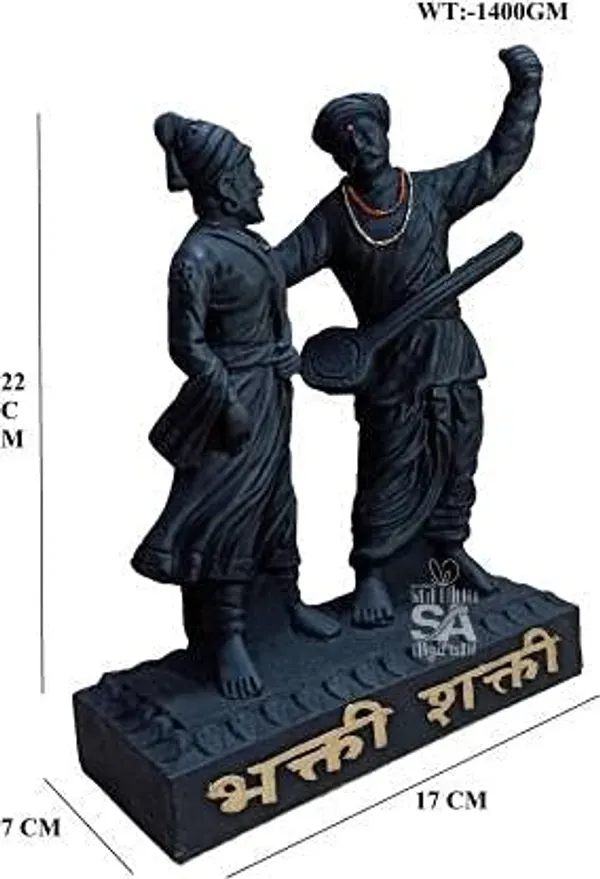 Stone_Bhakti_Shakti_Resine_Shivaji_Maharaj_And_Shant_Tukaram_Maharaj_Idol_More