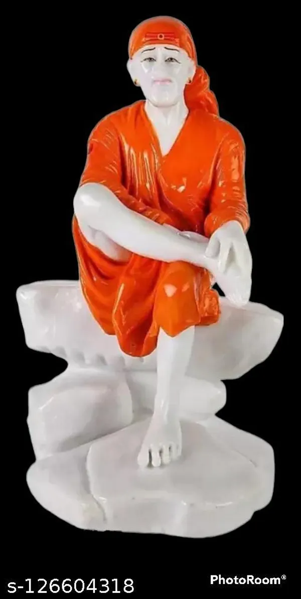Sai_Amrut_Shirdi_Sai_Baba_Marble_Murti_Orange_Color