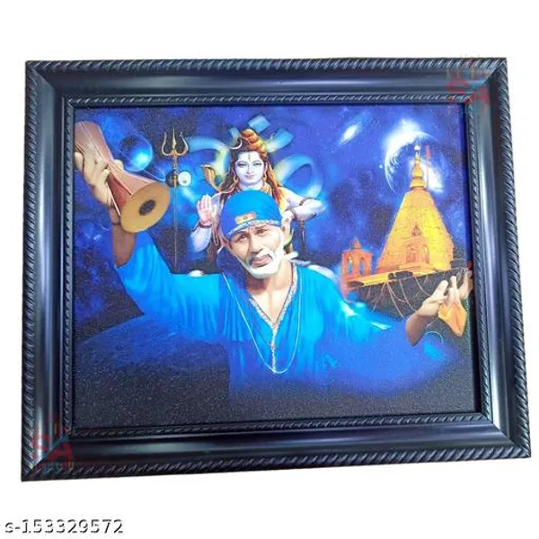 Sai_Amrut_Gifts_Shirdi_Baba_Wall_Hanging_Matte_Finish_Wooden_Photo_Frame_For_Home_Decor_8_X_10_Inch