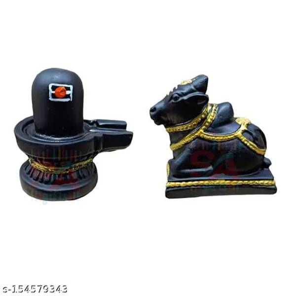 S_A_Gifts_Sai_Amrut_Black_Marble_Dust_Shivling_2_5_Inch_And_Nandi_2_Inch_Handcrafted_Hand_Painted_Tilak_Idol_For_Puja_Home_Office_Temple_Car_Dashboard