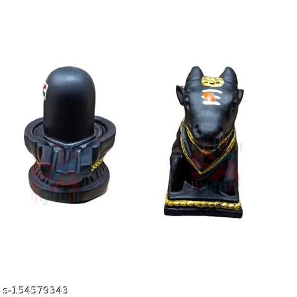 S_A_Gifts_Sai_Amrut_Black_Marble_Dust_Shivling_2_5_Inch_And_Nandi_2_Inch_Handcrafted_Hand_Painted_Tilak_Idol_For_Puja_Home_Office_Temple_Car_Dashboard