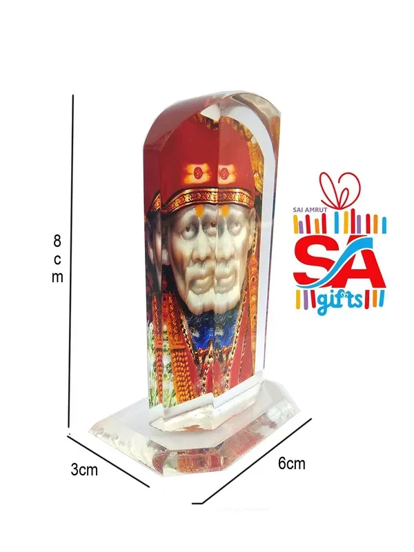 S_A_Gifts_Acrylic_Sai_Baba_Car_Dashboard_Idol_Cum_Desk_Stand_Multicolour