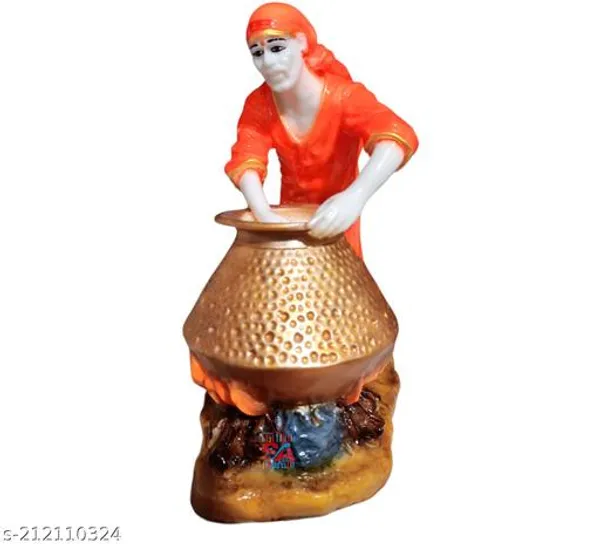 Sai_Amrut_Polyresin_Shirdi_Sai_Baba_Handi_Cooking_Idol_8_Inch