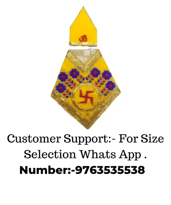 Beautifully_Fancy_Dress_For_Sai_Baba_Murti_Poshak_Dress_3_5_Inch