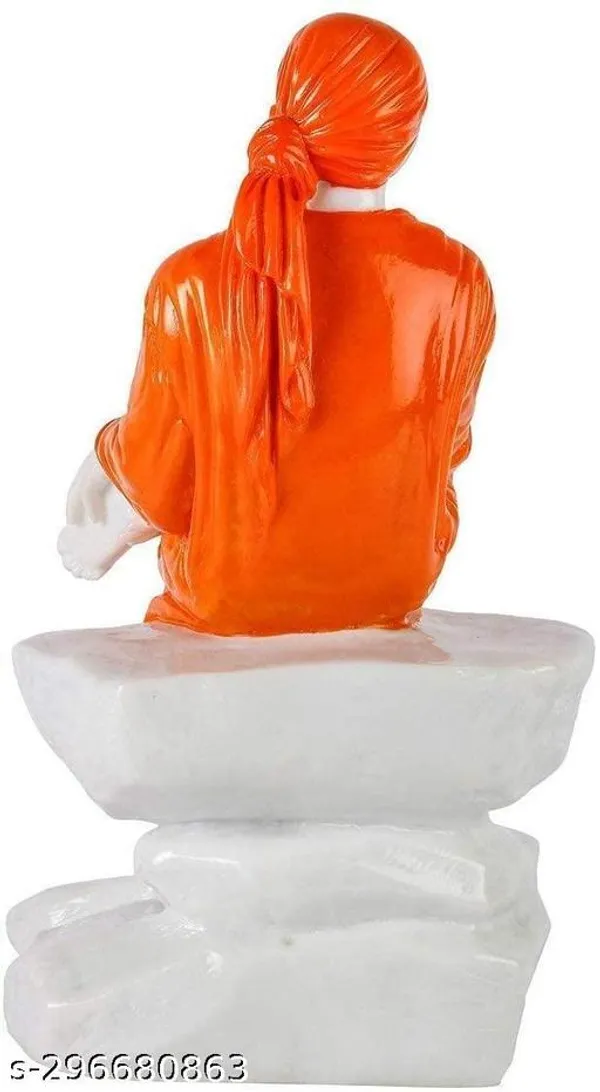 Sirdi_Sai_Baba_Idols_For_Car_Dashboard_Saibaba_Statue_For_Home_Decor_Pooja_Room_4_5_Inch_Orange