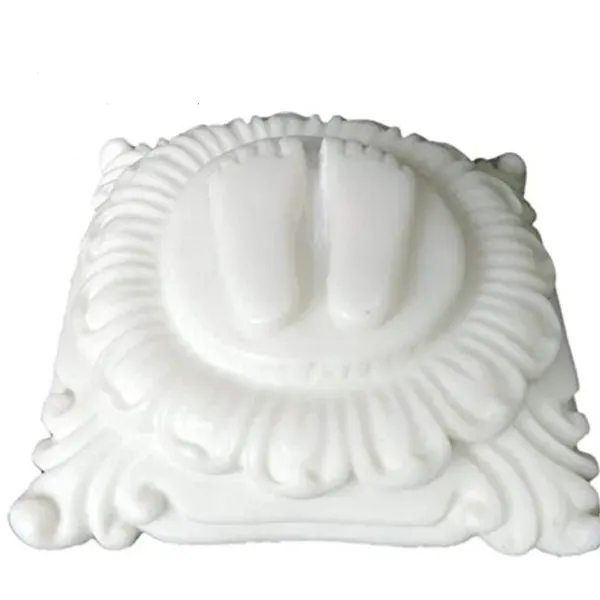 Religious_Handmade_Polymarble_Charan_Paduka_Standard_Multicolour