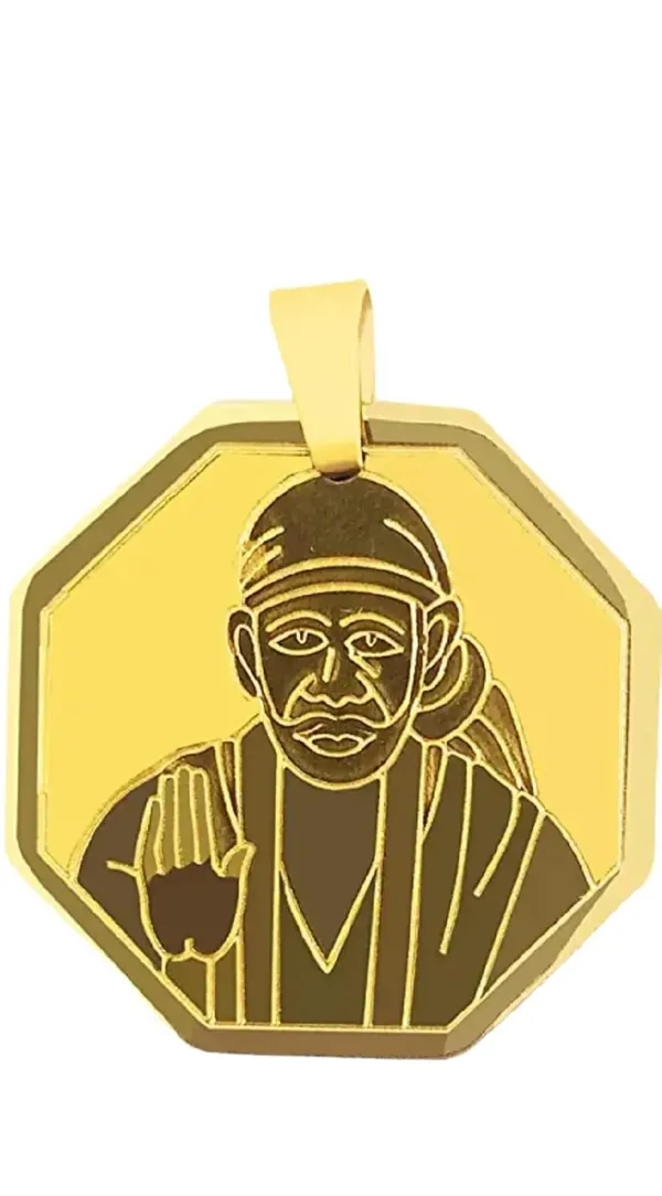 Sai_Amrut_Sai_Baba_Gold_Pendent_And_Chain_With_2_Year_Color_Guarantee_Octa