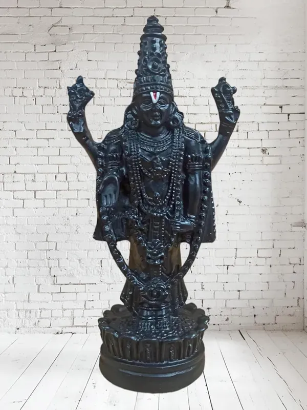 Balaji_Murti_For_Car_Black_Marble_3inch_Religious
