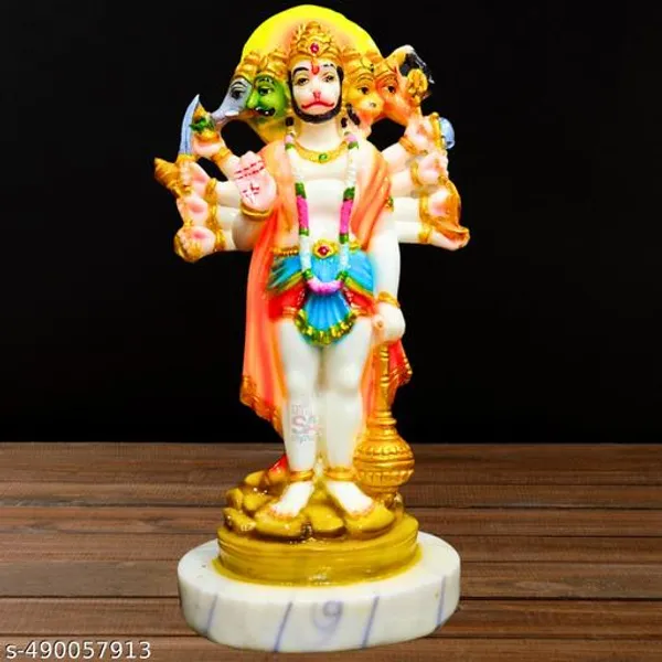 Sai_Amrut_Gifts_Panchmukhi_Hanuman_9_Inch