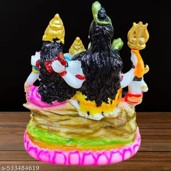 Marble_Lord_Shiva_Parvati_Kartikeya_And_Ganesha_Murti_Shiv_Family_Parivar_Idol_Statue_For_Home_Decor_Mandir_Temple_Gift_Showpiece_Finish_Murti_For_Pooja_Room_Multicolor_4_Inch
