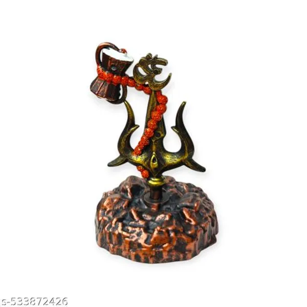 Sai_Amrut_Gifts_Shiva_Trishul_Idol_With_Rudraksha_Mala_Damru_Decorative_Brass_Finish_Trident_Statue_With_Om_Symbol_Hindu_God_Mahadev_Home_Decor_Showpiece_For_Office_Car_Dashboard_Gift_Purpose