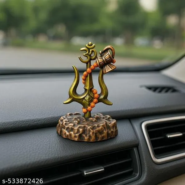 Sai_Amrut_Gifts_Shiva_Trishul_Idol_With_Rudraksha_Mala_Damru_Decorative_Brass_Finish_Trident_Statue_With_Om_Symbol_Hindu_God_Mahadev_Home_Decor_Showpiece_For_Office_Car_Dashboard_Gift_Purpose
