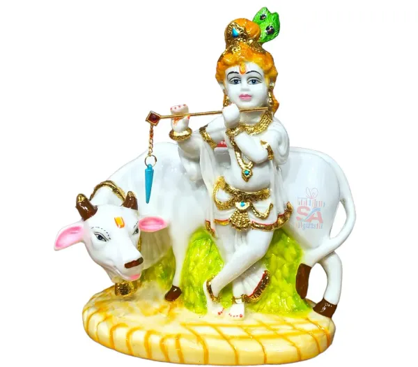 Decorative_Gold_Plated_Marble_Krishna_With_Cow_Statue_For_Home_And_Office_D