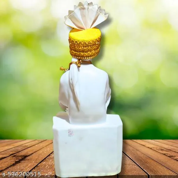 Sai_Amrut_Gifts_Sai_Baba_Marble_Murti_With_Pagdi_Free_Mala_Divine_Spiritual_Idol_For_Home_Temple_Gifting