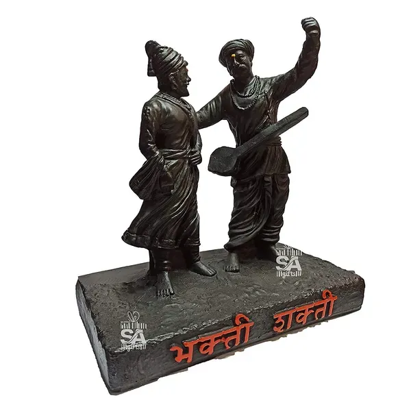 Gifts_Bhakti_Shakti_Resine_Shivaji_Maharaj_And_Shant_Tukaram_Maharaj_Idol_M_More