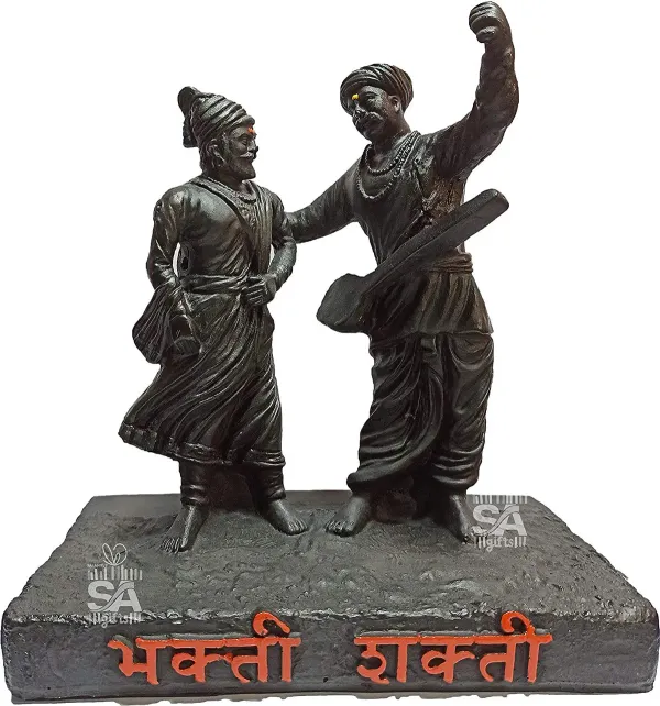 Gifts_Bhakti_Shakti_Resine_Shivaji_Maharaj_And_Shant_Tukaram_Maharaj_Idol_M_More