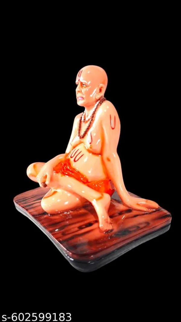 Shree_Swami_Samarth_Maharaj_Marble_Finish_Murti_Idol_3_Inch_Washable_Decorative_Statue_For_Home_Office_Car_Dashboard