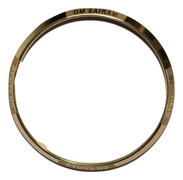 S_A_Gifts_Golden_OM_SAI_RAM_Kada_for_Men's_&_Boys_with_Gold_polish.